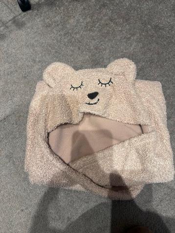 Jollein Wikkeldeken Bear Bouclé Oud Roze - Nieuw beschikbaar voor biedingen