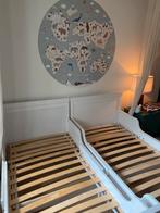 Ikea meegroei bed+ lattenbodem - MOET DIT WEEKEND WEG, Ophalen, 90 cm, Eenpersoons, Wit