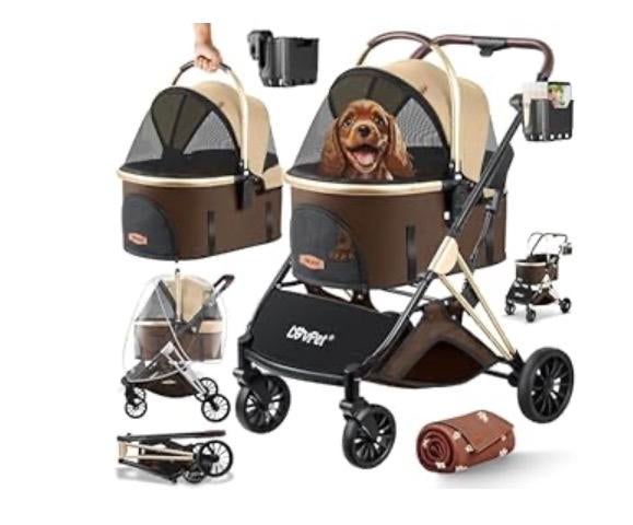 Hondenbuggy 3in1, Dieren en Toebehoren, Overige Dieren-accessoires, Zo goed als nieuw, Ophalen