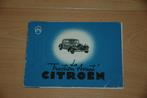 Citroën Traction Avant - Folder -Brochure - Uit 1939, Gelezen, Verzenden, Citroën, Citroën