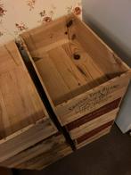 Vintage Wijnkisten - Decoratief & Praktisch!, Huis en Inrichting, Woonaccessoires | Kisten, Ophalen, Gebruikt, 50 tot 100 cm, Eikenhout