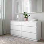 Ikea KULLEN Ladekast - 6 Lades - Wit, Ophalen, Overige materialen, 100 tot 150 cm, 5 laden of meer