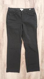 Nette zwarte pantalon met krijtstreep, 38. Boot fit broek., Lang, Maat 38/40 (M), Ophalen of Verzenden, Zo goed als nieuw