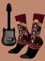 GUNS 'N ROSES SOKKEN (UNISEX) + GITAAR (KAAS RASP), Ophalen of Verzenden, Nieuw