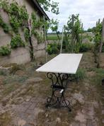 decoratieve bistrotafel met stenen blad, Ophalen