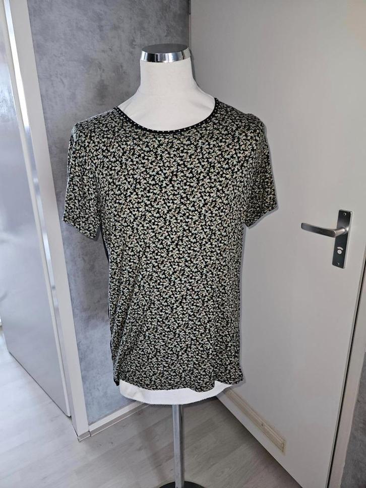 mooi shirt maat XL  *v24*, Kleding | Dames, T-shirts, Zo goed als nieuw, Maat 46/48 (XL) of groter, Blauw, Korte mouw, Ophalen of Verzenden