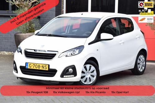 Peugeot 108 1.0 e-VTi Active 2019 Airco 5 Deurs BT Telefoon, Auto's, Peugeot, Bedrijf, Te koop, ABS, Airbags, Airconditioning