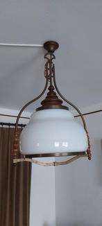 Diverse hanglampen en schemerlamp, Huis en Inrichting, Ophalen, Gebruikt, Glas, Minder dan 50 cm