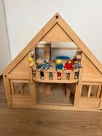 PlanToys Poppenhuis met Meubels & Poppetjes, Ophalen
