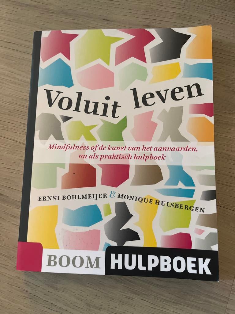 Voluit Leven - Mindfulness Boek, Boeken, Ophalen of Verzenden, Zo goed als nieuw