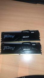 Kingston Fury Beast DDR5 32gb 6000mhz, Computers en Software, RAM geheugen, Desktop, Ophalen of Verzenden, 32 GB, DDR5