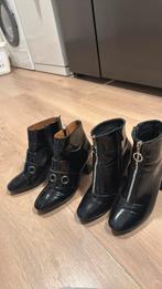 Enkellaarzen met hak van de H&M, H&M, Zwart, Ophalen of Verzenden, Gedragen