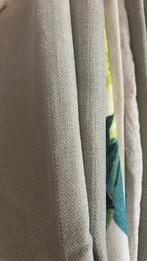 Romo linara lap sand beige taupe 160 br x 58 hg, Hobby en Vrije tijd, Stoffen en Lappen, 120 cm of meer, Beige, Ophalen of Verzenden