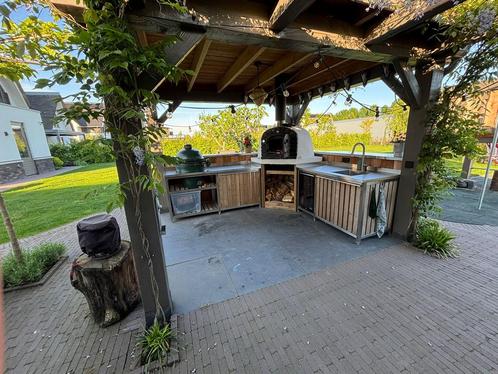 Maatwerk Buitenkeuken | BBQ Kamado Meubel | Bar | Werkbladen, Tuin en Terras, Buitenkeukens, Nieuw, Houtskool, Ophalen of Verzenden