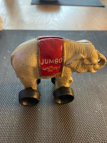Vintage Jumbo Olifant Spaarpot beschikbaar voor biedingen