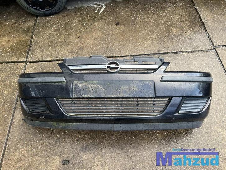 OPEL CORSA C Zwart Z20R voorbumper bumper voor 2000-2005, Auto-onderdelen, Carrosserie en Plaatwerk, Bumper, Opel, Voor, Gebruikt