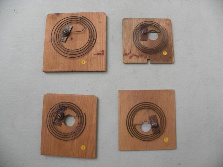 Losse achterkanten Schwarzwalder en koekoeksklokken 1, Antiek en Kunst, Antiek | Klokken, Ophalen of Verzenden