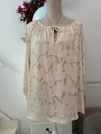 PLEIN PUBLIQUE  prachtige doorschijnend harten BLOUSE XL 42, Kleding | Dames, Plein publique, Zwart, Maat 42/44 (L), Ophalen of Verzenden