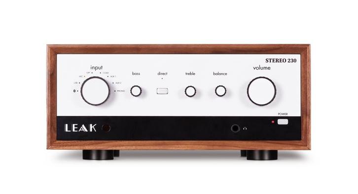 LEAK | Stereo 230 | Versterker | Walnoot, Audio, Tv en Foto, Versterkers en Receivers, Zo goed als nieuw, Overige systemen, 60 tot 120 watt
