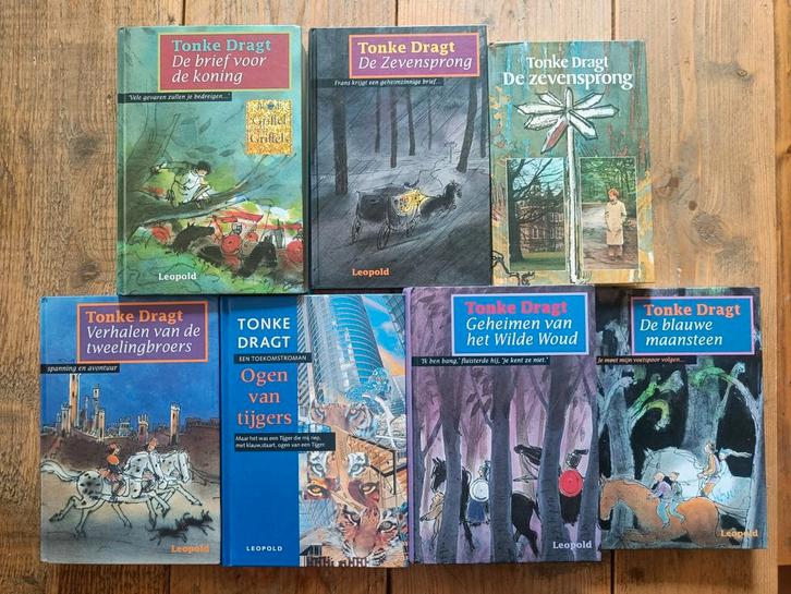 7 Boeken van Tonke Dragt.   Hardcover., Boeken, Kinderboeken | Jeugd | 13 jaar en ouder, Zo goed als nieuw, Ophalen of Verzenden