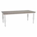 Eetkamertafe Fleur, pine old grey, 160x90 cm, Huis en Inrichting, Woonaccessoires | Overige, Zo goed als nieuw, Ophalen