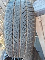 4 mooie zwarte aluminium velgen, met zeer goede winterbanden, Auto-onderdelen, Banden en Velgen, Velg(en), 16 inch, Winterbanden