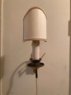 Wandlamp met kaarslampje/kandelaar, Antiek en Kunst, Antiek | Lampen, Ophalen of Verzenden