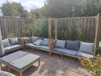 Houten tuinset (gratis af te halen), Tuin en Terras, Tuinsets en Loungesets, Ophalen, Gebruikt, Meer dan 8 zitplaatsen, Hout