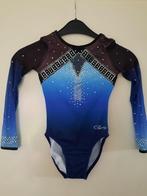 Prachtig rc leotards wedstrijd turnpakje pakje CLA, Blauw, Ophalen of Verzenden, Kindermaat 122 t/m 140, Zo goed als nieuw