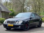 Mercedes E-Klasse 5.0 E500 Sedan AUT 2002 Zwart NAP NWE APK, Auto's, Mercedes-Benz, Origineel Nederlands, Te koop, 5 stoelen, Benzine