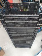 6x Kunststof Kratten - 60x40x25 cm, Doe-het-zelf en Verbouw, Kratten en Dozen, Gebruikt, 40 tot 60 cm, 50 tot 75 cm, Minder dan 35 cm