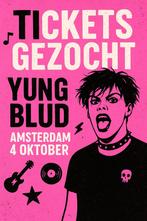 Gezocht: 4 tickets Yungblud – Amsterdam 4 oktober (AFAS), Tickets en Kaartjes, Twee personen, Oktober, Rock of Poprock