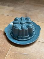 Regout blauwe puddingvorm een na kleinste, Antiek en Kunst, Antiek | Servies los, Ophalen of Verzenden