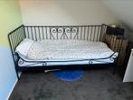 Leuk Ikea bed. Zwart metaal. 80 x 200., Kinderen en Baby's, Ophalen, 70 tot 85 cm, Zo goed als nieuw, Matras