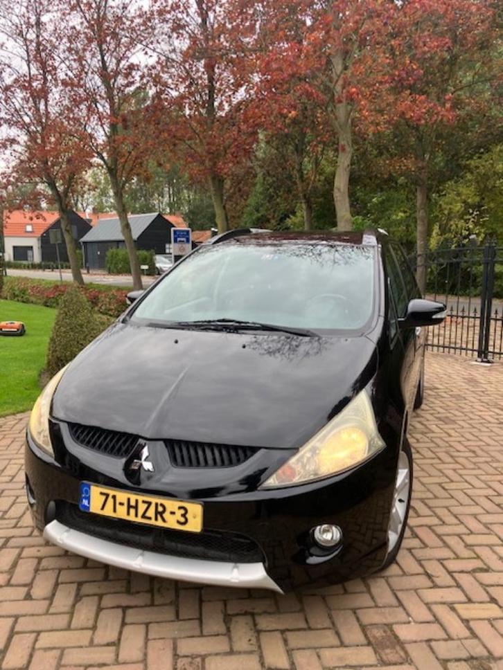 Mitsubishi Grandis 2.4 Mivec 7 2009 Zwart, Auto's, Mitsubishi, Particulier, Grandis, ABS, Airbags, Airconditioning, Centrale vergrendeling