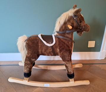 Groot realistisch hobbelpaard en stokpaard - 2 items - ZGAN beschikbaar voor biedingen