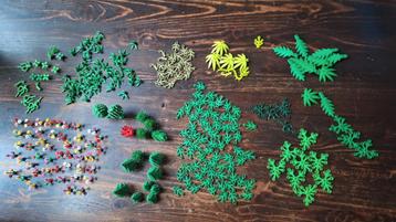 Lego bomen, planten, bloemen,  zeer grote verzameling  beschikbaar voor biedingen