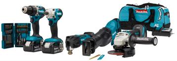 Makita DLX5068TX1 18 V Combiset voor (slag)schroeven, boren,