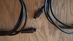 2x Optische Audio Kabels, Ophalen of Verzenden, Gebruikt, Minder dan 2 meter, Optische kabel