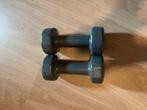 2x 3KG Dumbell, Sport en Fitness, Fitnessmaterialen, Buik, Zo goed als nieuw, Dumbbell, Ophalen