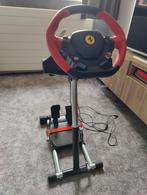 Ferrari 458 Spider racestuur voor XBOX, inclusief standaard, Ophalen, Zo goed als nieuw, Stuurtje of Sportattribuut, Xbox Original