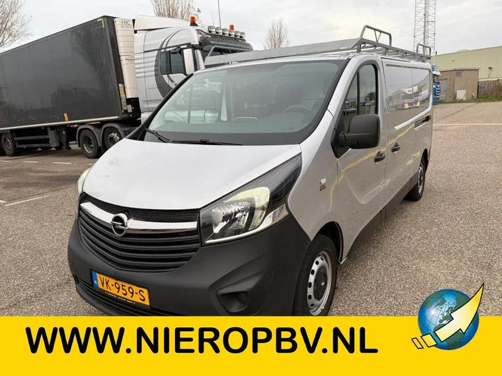 Opel Vivaro 1.6CDTI L2H1 Airco Navi Trekhaak Dubbelschuideur, Auto's, Bestelauto's, Bedrijf, Te koop, Opel, Diesel, Euro 5, Handgeschakeld