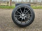 Autec 17 inch 5x108 ET45 7,5J velgen + 215/45/17 zomer