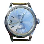 Ancre windophorloge zilverkleurig 17 Rubis Incabloc, Sieraden, Tassen en Uiterlijk, Horloges | Antiek, Overige merken, Xx, Staal