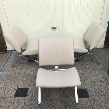 3 IZGS Artifort Dodo F395 leer fauteuil stoel lounge beschikbaar voor biedingen