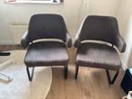 2 mooie antraciete fauteuils, Huis en Inrichting, Ophalen, 75 tot 100 cm, 50 tot 75 cm