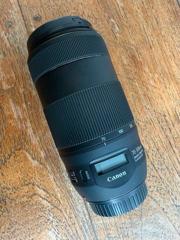 2 jaar jonge lens, Canon EF 70-300mm f/4-5.6 IS II USM beschikbaar voor biedingen