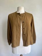 pomandere blouse maat 34 bruin pauw, Bruin, Verzenden, Zo goed als nieuw, Maat 34 (XS) of kleiner