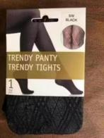 Nieuwe panty met print, Verzenden, Nieuw, Zwart, Panty