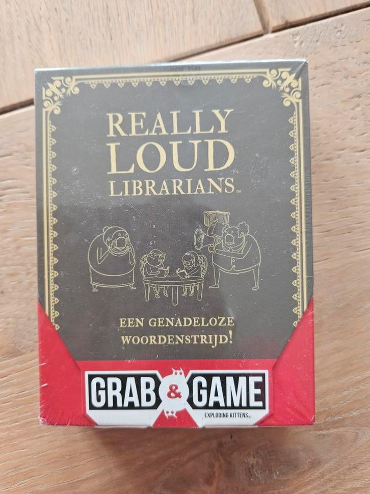 Really Loud Librarians - Nieuw!, Hobby en Vrije tijd, Gezelschapsspellen | Bordspellen, Ophalen of Verzenden